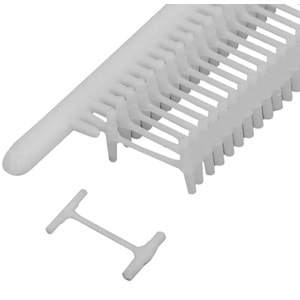 Micro Fine Etiket Tabancası Kılçık Beyaz 4.40 mm 10.000 Adet