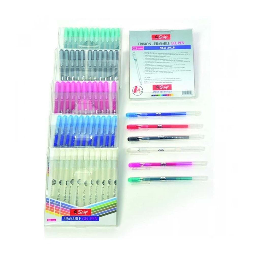 Frixion Kalem Tipi Isı ile Uçan Kalem Siyah