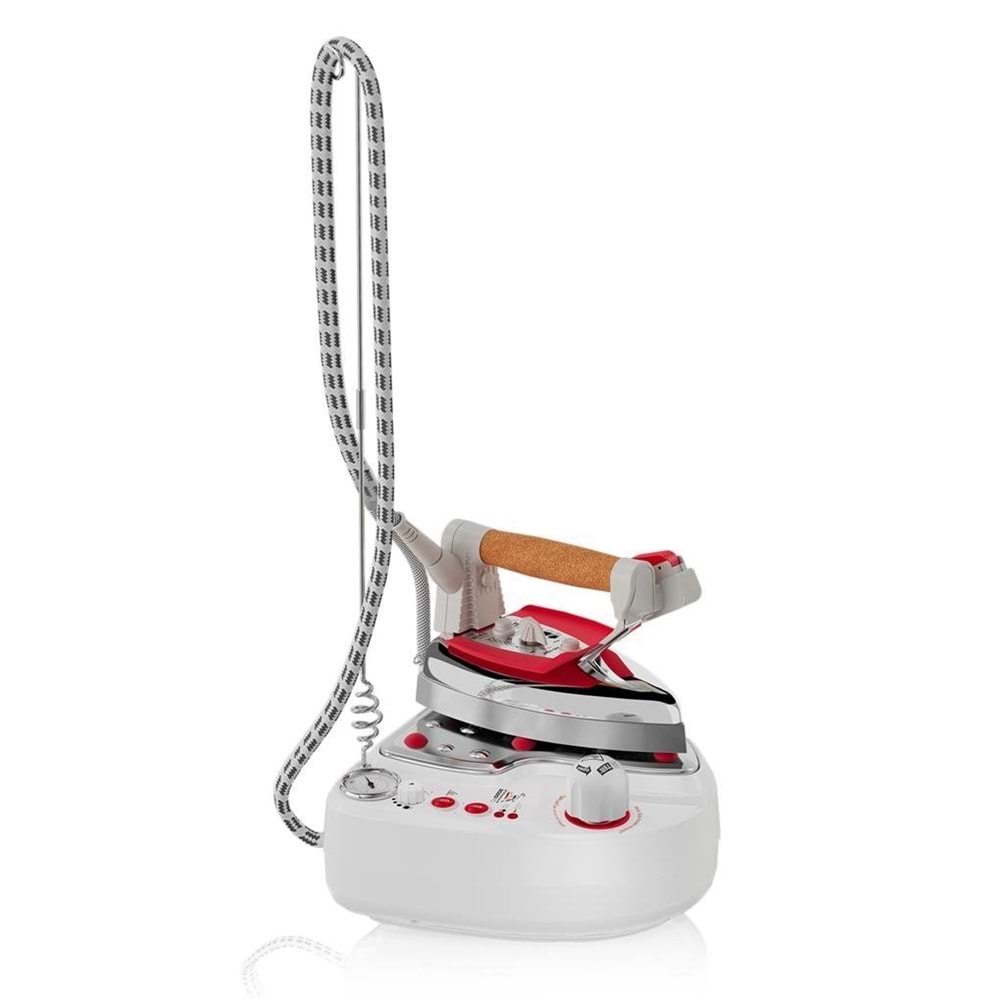 Buhar Kazanlı Süper Mini Profesyonel Ütü 1 Litre Manometreli Kısıcı Vanalı