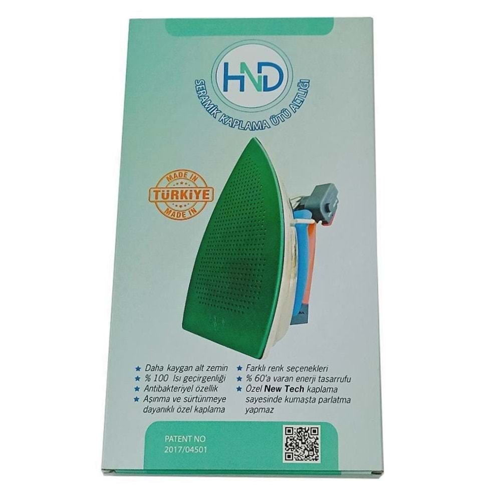 El Ütüsü Alüminyum Çerçeveli Yeşil Seramik Altlık