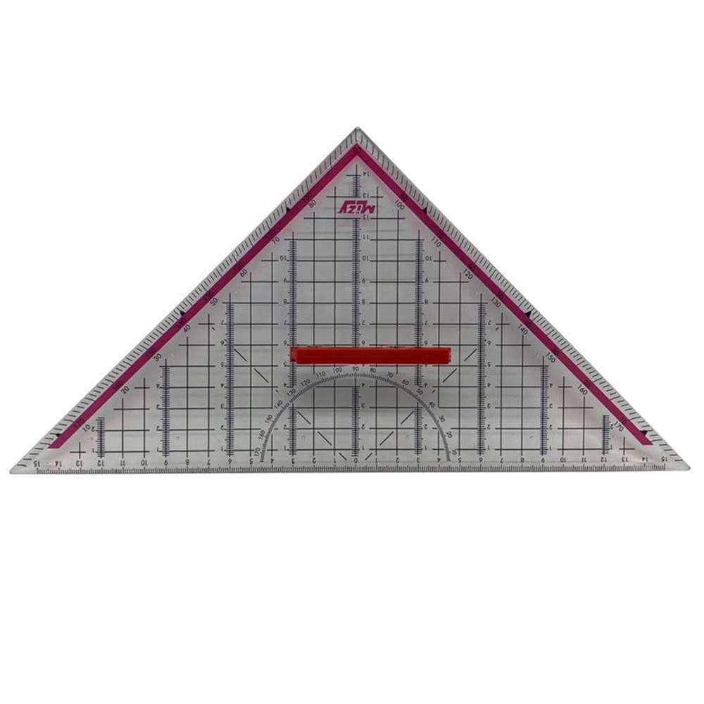 Geoderik Üçgen Plastik Cetvel 532G