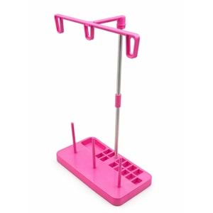 Ev Tipi Aile Dikiş Makinesi İplik Çardağı Metal Gövdeli İplik Standı Masura Düzenleyicili