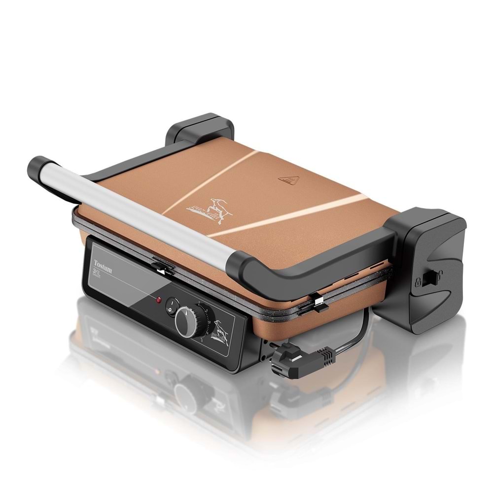 Rose Gold Tost ve Izgara Makinası